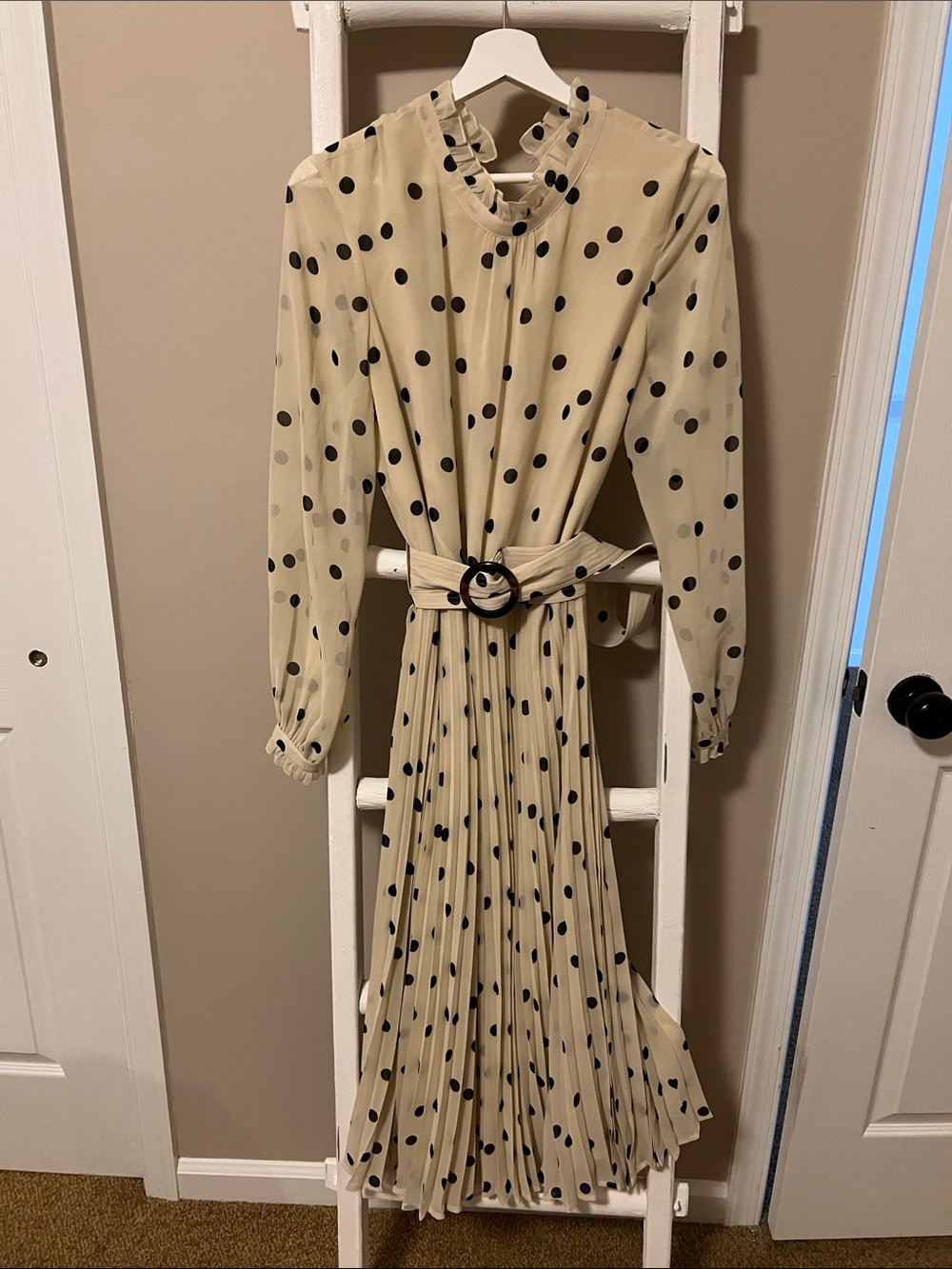 Sezane Musa Dress Polka Dot - Size 12